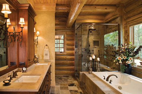 18 Bathroom Design Ideas - Log Cabin Homes Magazine